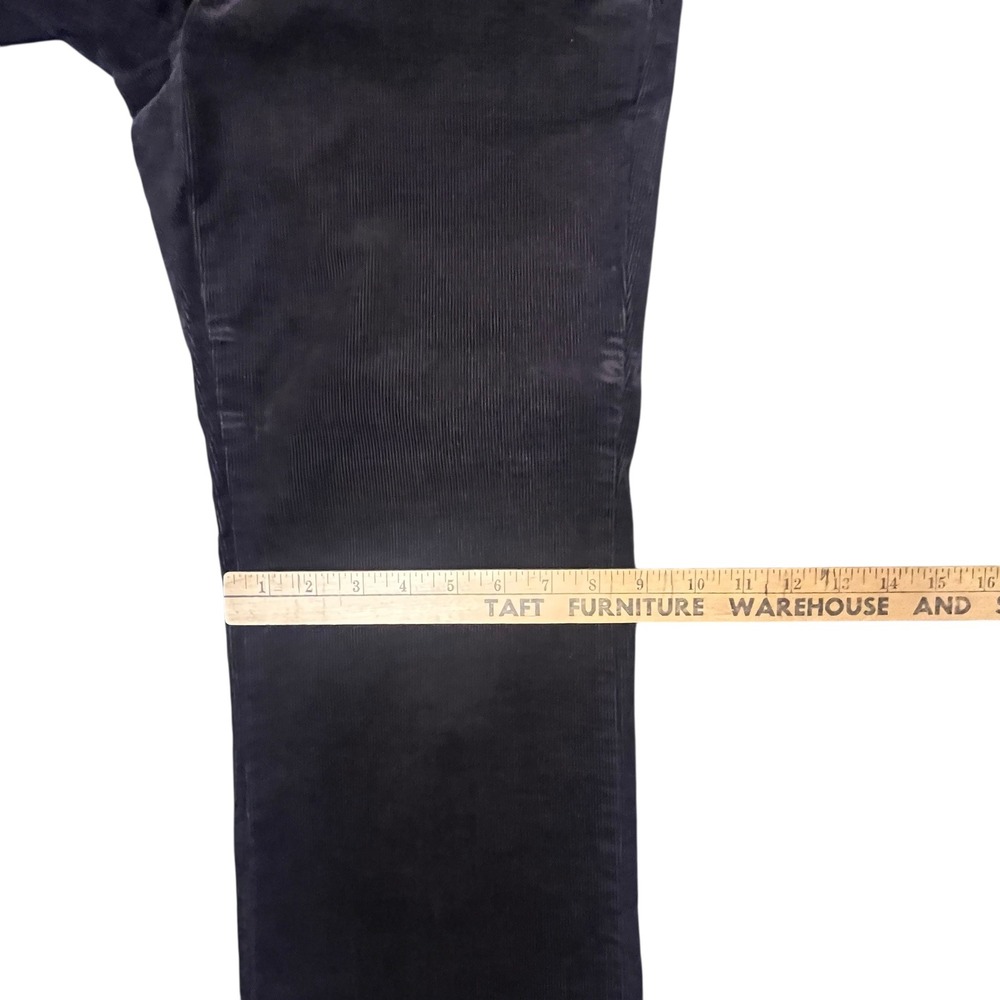 Liz Claiborne Petite Corduroy Pants Womens Size 4 Brown Audra‎ Straight Stretch - Picture 7 of 11